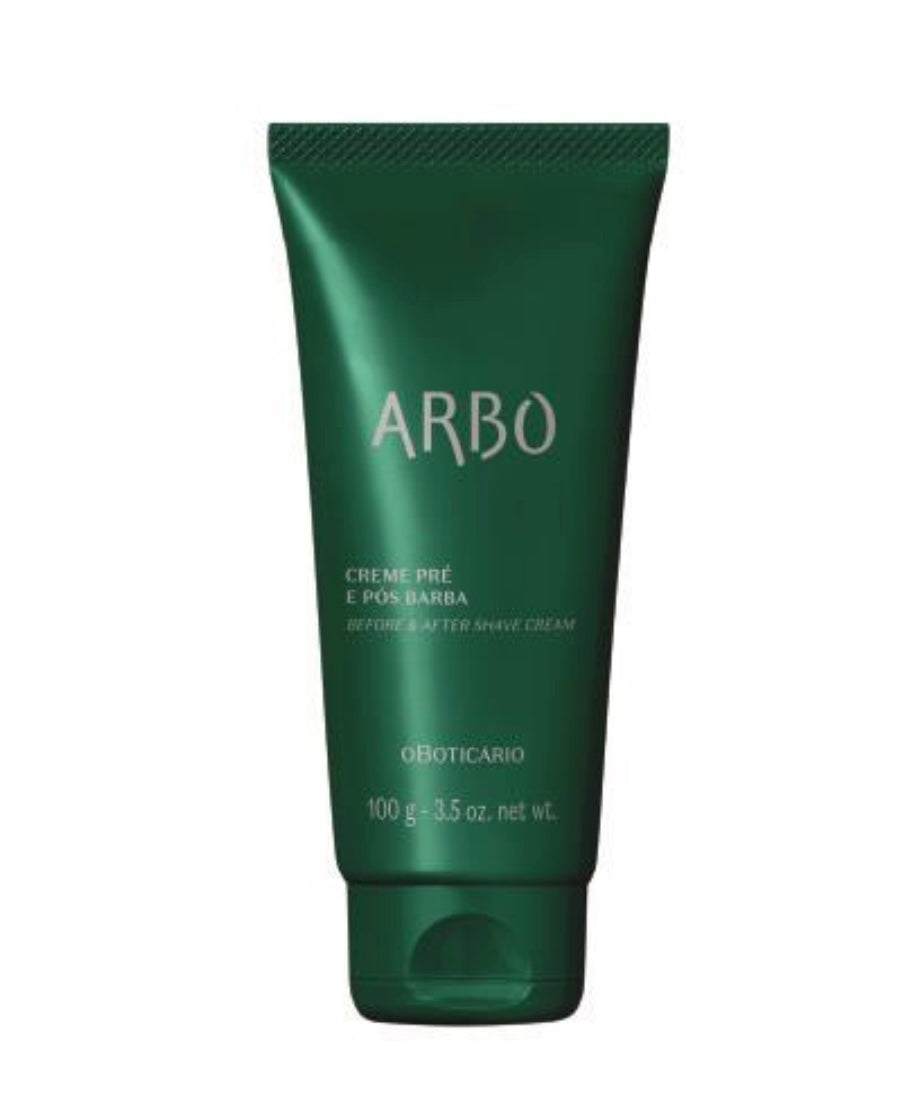 Creme Pré e Pós-Barba Arbo,
100g