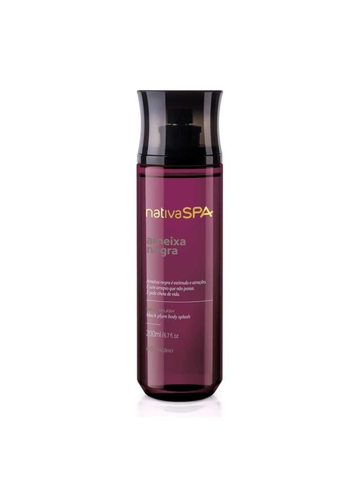 BODY SPLASH NATIVA SPA AMEIXA NEGRA, 200ML