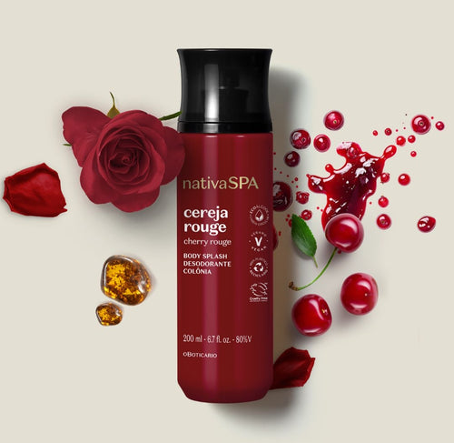 Body Splash Nativa Spa Cereja Rouge 200ml