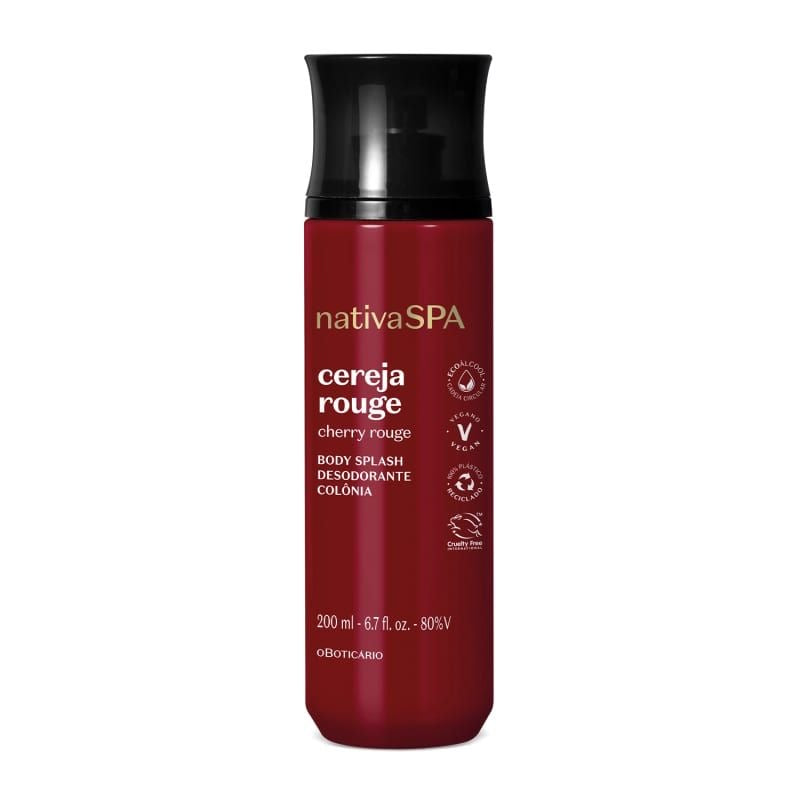 Body Splash Nativa Spa Cereja Rouge 200ml