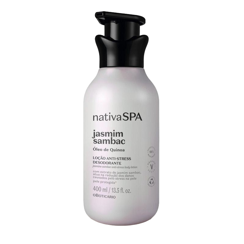 LOÇÃO HIDRATANTE NATIVA SPA JASMIM SAMBAC 400ML