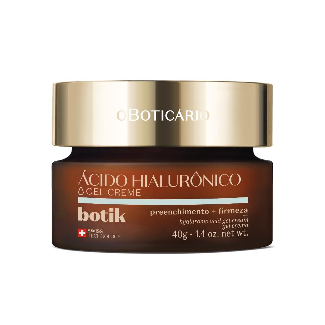 Creme Facial Com Ácido Hialurónico Botik,
40g