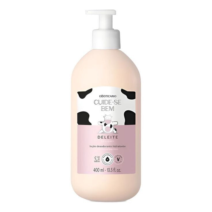 Loção Corporal Hidratante Cuide-se Bem
Deleite, 400ml