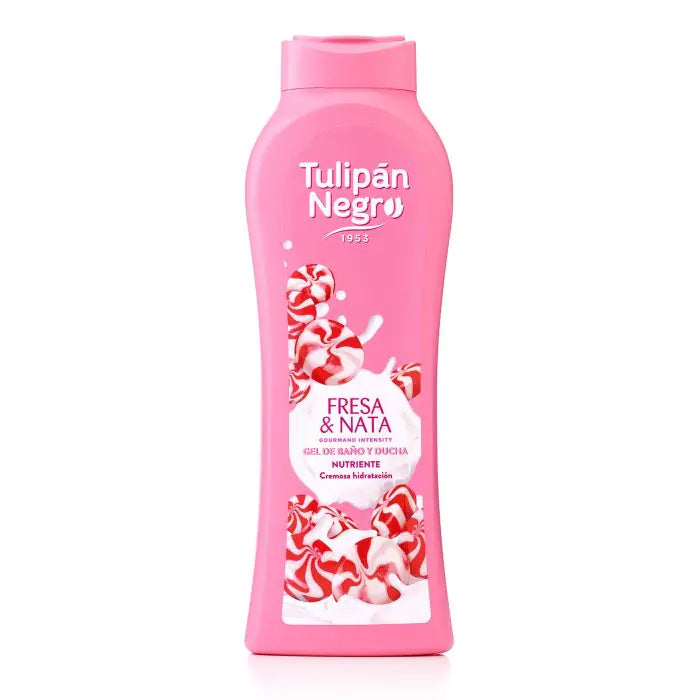 TULIPÁN NEGRO
Gel de banho e banho de Fresa e creme Kiss