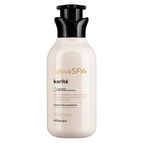 Loção Hidratante Nativa Spa Karité, 400ml